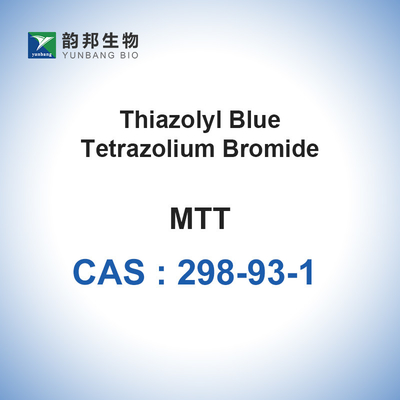 MTT CAS 298-93-1 биологическое пятнает бромид 98% Thiazolyl голубой Tetrazolium