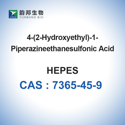 Биология CAS 7365-45-9 реагентов HEPES биохимическое молекулярная