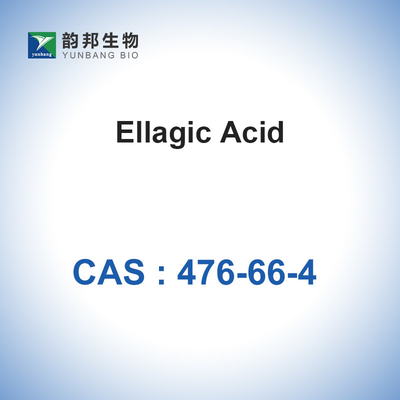 Сырье CAS 476-66-4 Ellagic кисловочное косметическое 98% для кожи