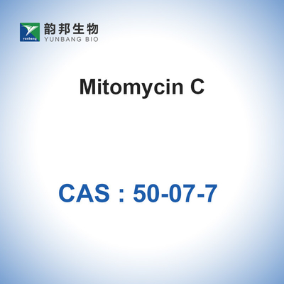 CAS 50-07-7 Митомицин C Антибиотическое сырье MF C15H18N4O5