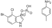 CAS 6578-06-9 5-бромо-4-хлоро-3-индолилофосфат п-толуидиновая соль,BCIP P-толуидиновая соль, X-фосфат п-толуидиновая соль
