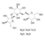 Микробный пентагидрат рафинозы CAS 17629-30-0 d гликозида (+) -