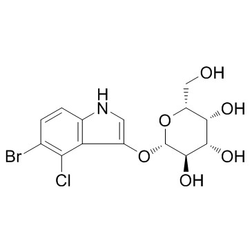 Гликозид X-GAL CAS 7240-90-6 5-Bromo-4-Chloro-3-Indolyl-Beta-D-Galactoside