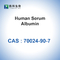 лиофилизованный ИМЕЕТ человеческий альбумин сыворотки напудрить CAS 70024-90-7