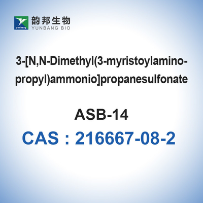 Propanesulfonate реагента ASB-14 3 CAS 216667-08-2 биохимическое [n, N-этанное ammonio (3-myristoylaminopropyl)]