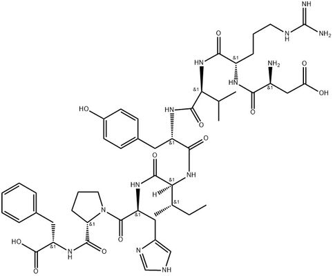 CAS 4474-91-3 АНГИОТЕНЗИН II, ЧЕЛОВЕК реагенты для наук о жизни