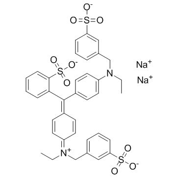 CAS 3844-45-9 Динатриевая соль эриоглауцина, реагенты для наук о жизни