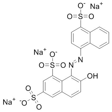 CAS 2611-82-7 Кислотный красный 18 реагенты для биологии
