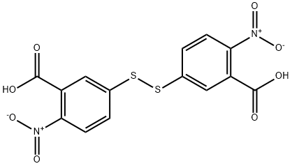 5,5′-Dithiobis(2-nitrobenzoic acid) Structure