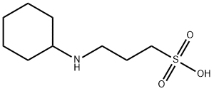 Структура N-Cyclohexyl-3-aminopropanesulfonic кисловочная